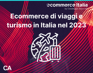 Ecommerce di viaggi e turismo in Italia nel 2023