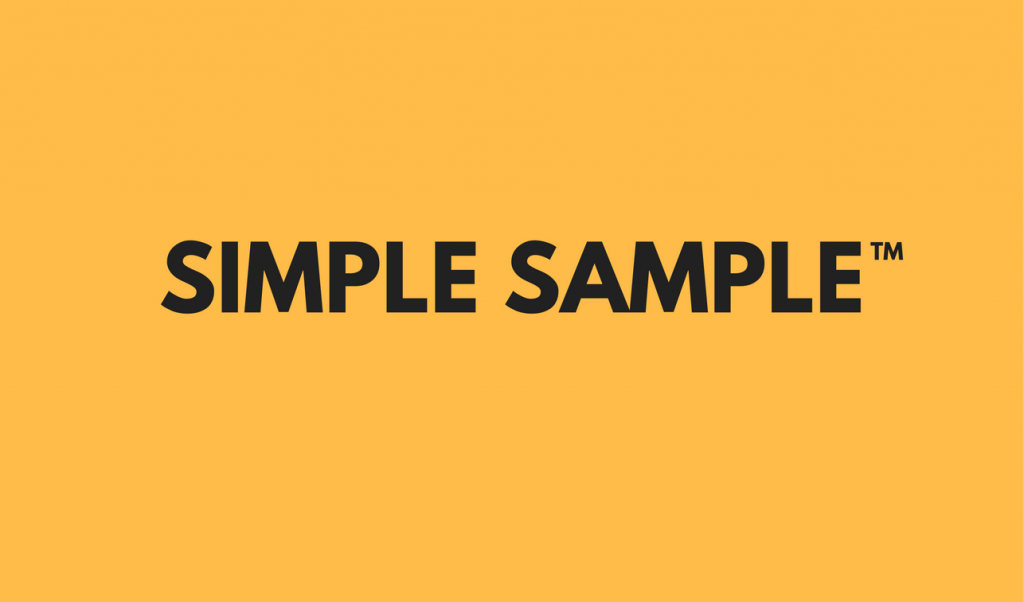 Simple Sample